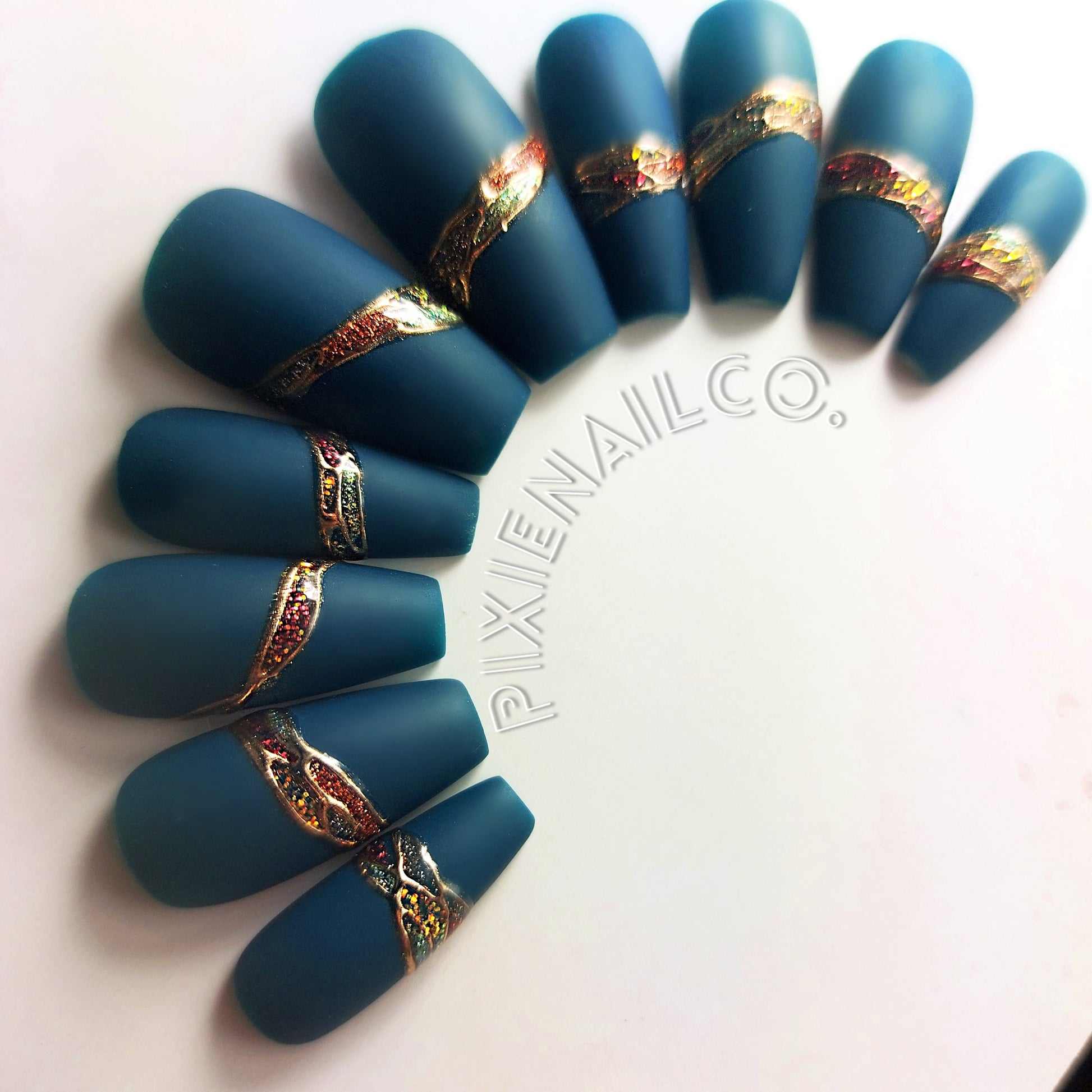 Stunning Nail Accents with Gemstone Magic